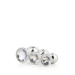Набор анальных пробок Dream Toys GLEAMING LOVE SILVER PLUG SET