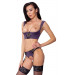 Бюстгальтер Shelf Bra purple 80B/M
