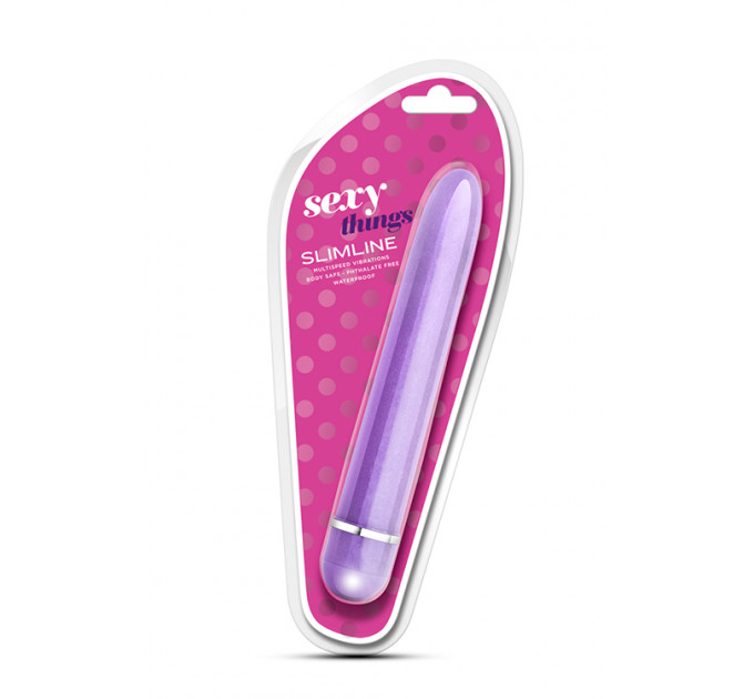 Вибромассажер классический SEXY THINGS SLIMLINE VIBE PURPLE