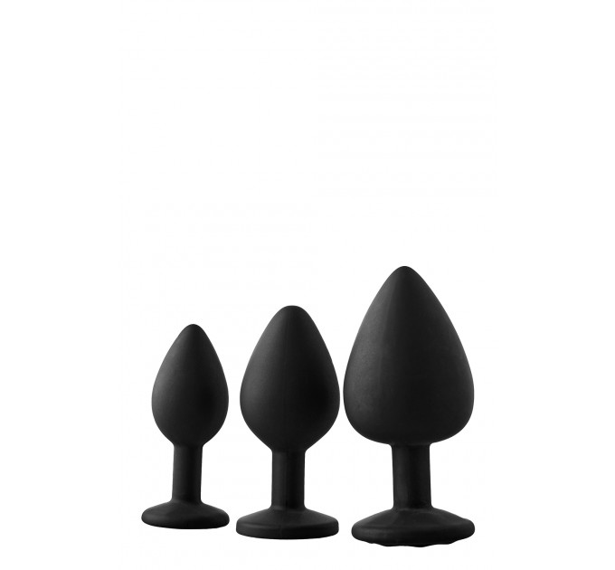 Набор анальных пробок Dream Toys Fantasstic White Stone