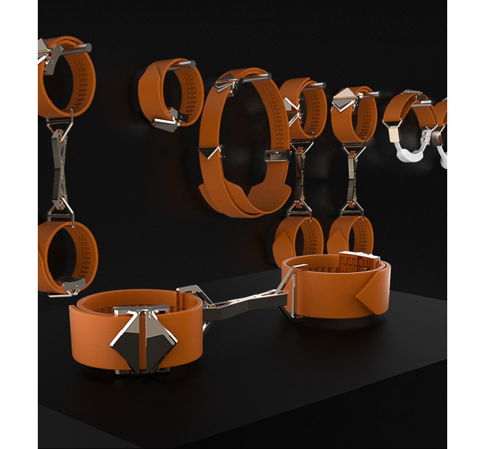 Бондажный набор БДСМ Черный Lockink