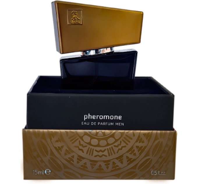 Духи з феромонами чоловічі SHIATSU Pheromone Fragrance men grey 15 ml