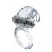 Ерекційне кільце з вібрацією Rabbit Vibro CockRing Clear