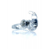Ерекційне кільце з вібрацією Rabbit Vibro CockRing Clear