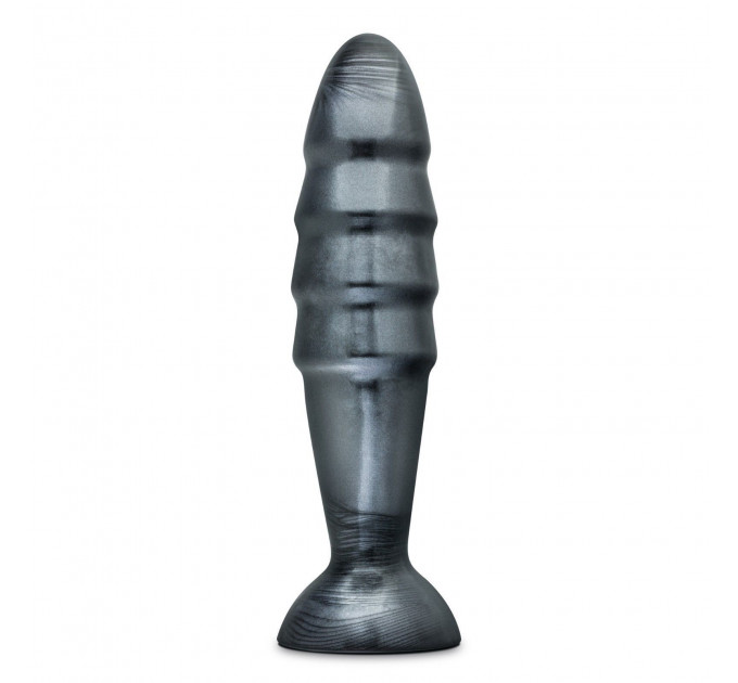 Большая анальная пробка JET DESTRUCTOR CARBON METALLIC BLACK