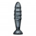 Большая анальная пробка JET DESTRUCTOR CARBON METALLIC BLACK