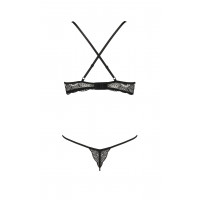 Комплект білизни QUENTRIS BIKINI black S/M - Passion