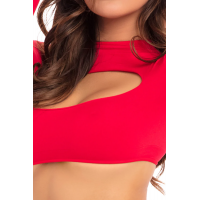 Комплект STOP & STARE 2PC SKIRT SET RED, S/M