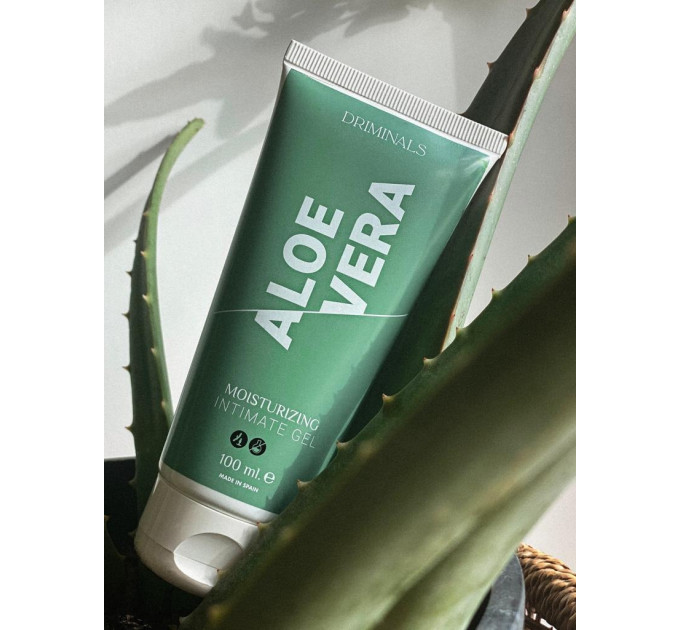 Лубрикант на водній основі Driminals Aloe Vera для чутливої ​​шкіри, 100 мл