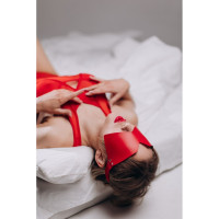 Маска на очі MD3 RED поліуретан