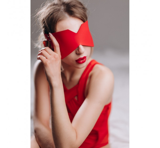 Маска на глаза MD3 RED полиуретан