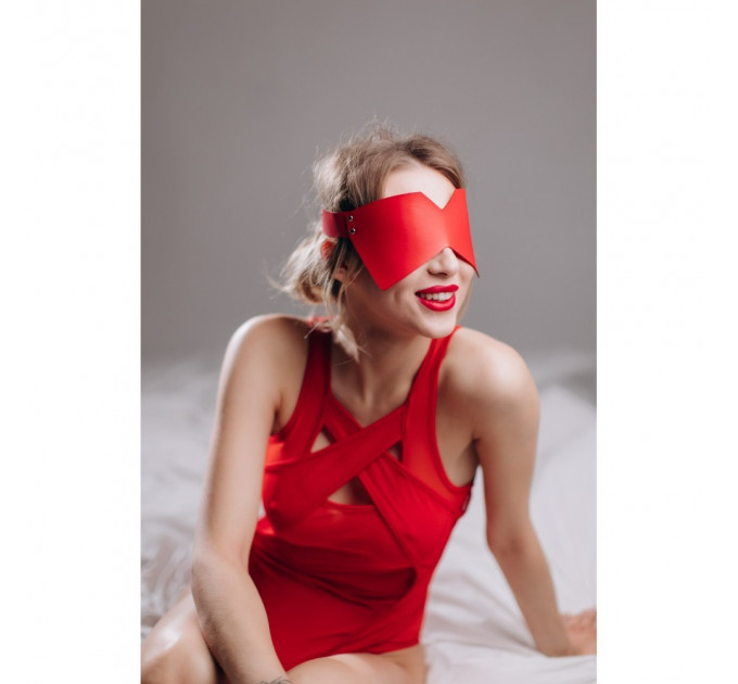 Маска на глаза MD3 RED полиуретан