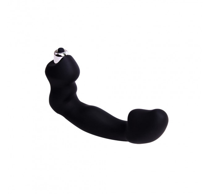 Масажер простати рельєфний Chisa Black Mont Avatar Dildo з вібрацією, чорний