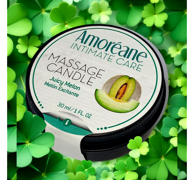 Массажная свечка Amoreane Candle "Сочная Дыня" 30 мл