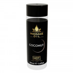 Масажна олія HOT Massage Oil Coconut з ароматом кокосу, 100 мл