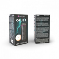 Мастурбатор анус з електростимуляцією Mystim Opus E Anus, бежевий, 21.5 х 8.4 см