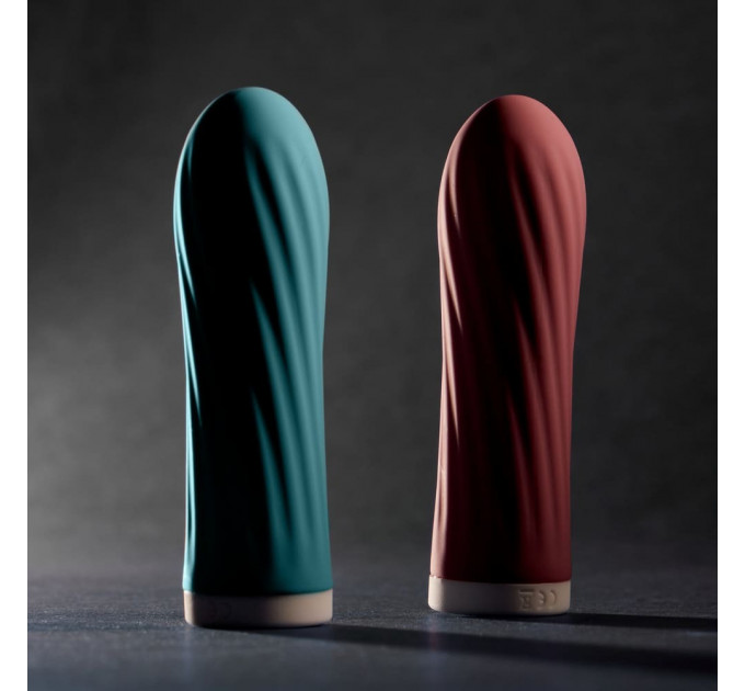 Мини-вибратор рельефный Sweet Em Velvet Lure, розовый