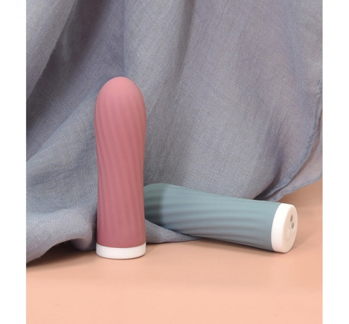 Мини-вибратор рельефный Sweet Em Velvet Lure, розовый