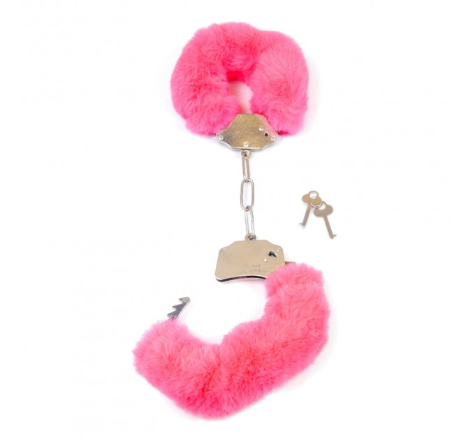 Наручники Fetish Boss Series- Furry Cuffs Розовые