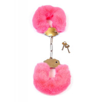 Наручники Fetish Boss Series- Furry Cuffs Розовые