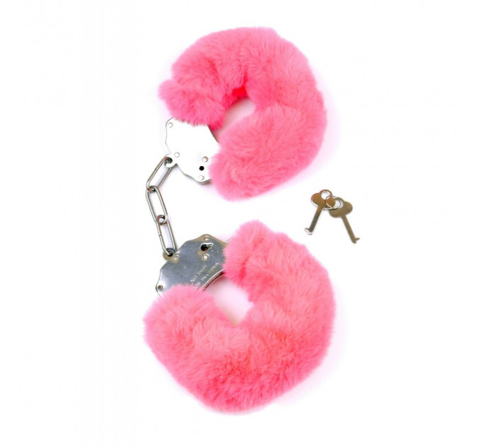 Наручники Fetish Boss Series- Furry Cuffs Розовые