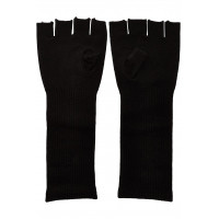 Рукавички без пальців Leg Avenue Skeleton Fingerless Gloves, чорні, O/S