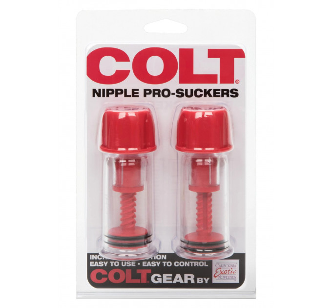 Помпы для сосков COLT Nipple Pro-Suckers красные