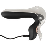 Розширювач вагінальний з підсвіткою Bad Kitty Vibrating Speculum