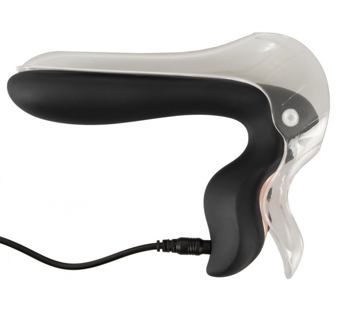Расширитель для вагины Bad Kitty Vibrating Speculum со встроенным светодиодом и вибрацией
