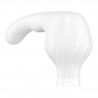 Смарт масажер-мікрофон Satisfyer Double Wand-er Connect App білий
