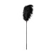 Стек с пером GP LARGE FEATHER BLACK