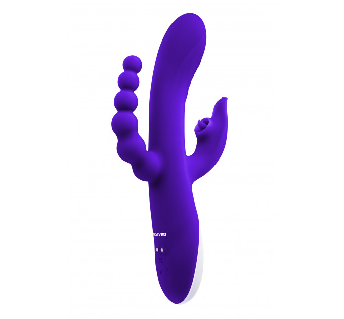 Тройной вибратор EVOLVED LICK ME TRIPLE STIM VIBE