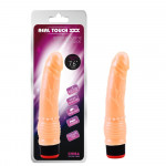 Вибратор реалистичный Chisa Real Touch XXX на батарейках, бежевый