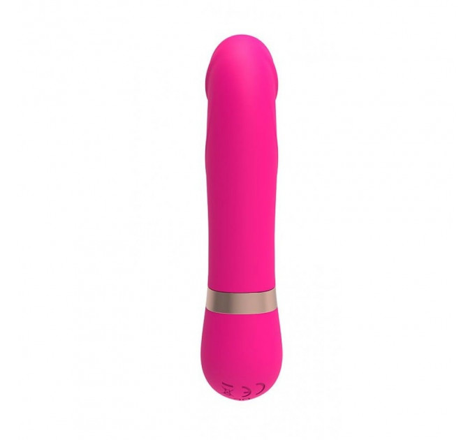 Вибратор-мини с изогнутой головкой Chisa M-Mello Dildo Vibe, розовый