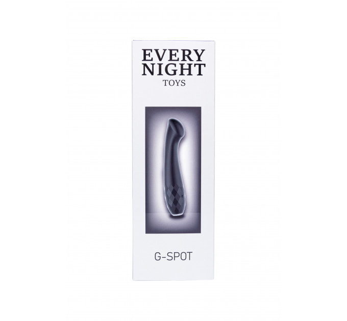 Вібратор із яскраво вираженою головкою Every Night Toys для точки G, чорний