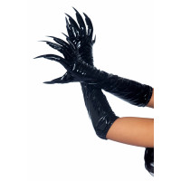 Вінілові рукавички з кігтями Leg Avenue Vinyl claw gloves M