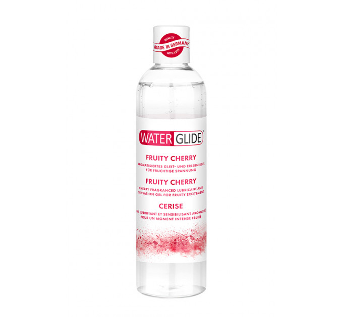Лубрикант с ароматом вишня WATERGLIDE FRUITY CHERRY. 300 мл