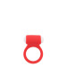 Ерекційне віброкільце LIT-UP SILICONE STIMU RING 3, RED