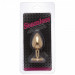 Анальна пробка Loveshop Gold Metal violet, m
