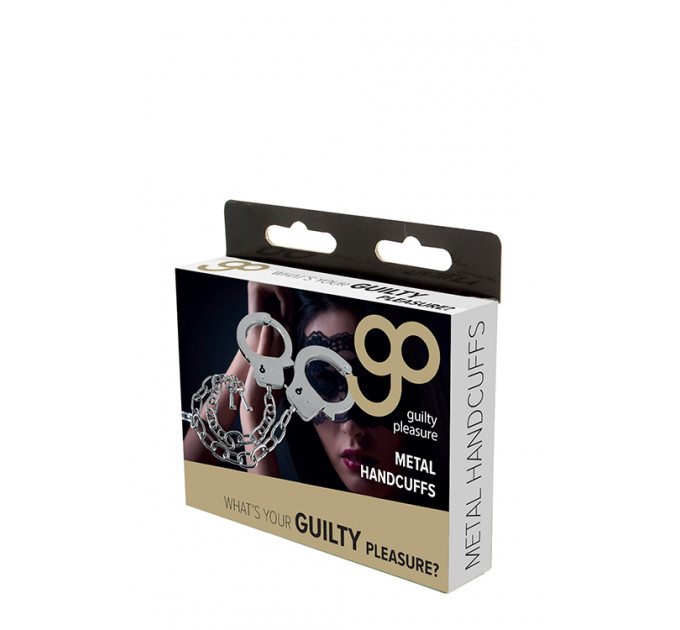 Металлические наручники GP METAL HANDCUFFS LONG CHAIN