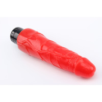 Вібратор реалістичний на батарейках Chisa Hotstorm Devilish X2, червоний