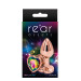 Анальна пробка REAR ASSETS ROSE GOLD HEART RAINBOW, s