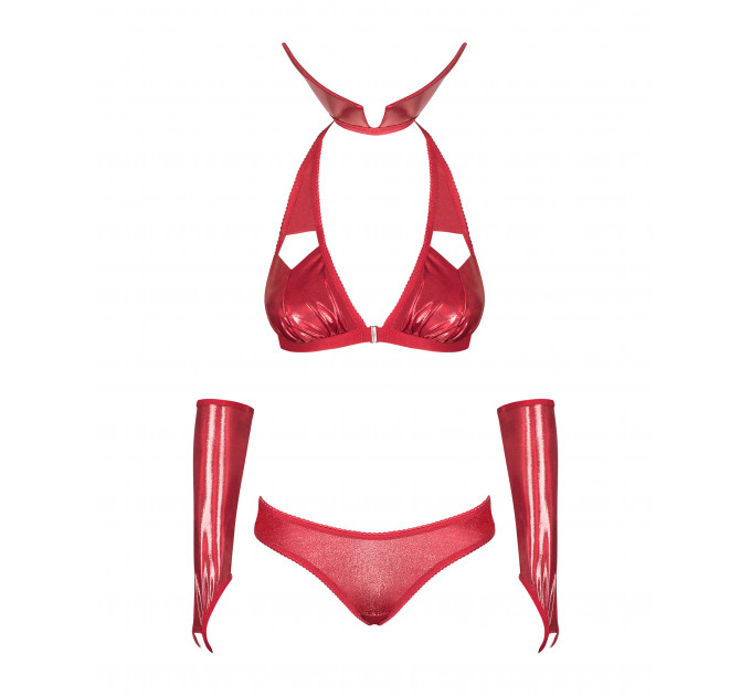Игровой Костюм Вампирши Obsessive Vampines Red L/XL