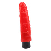 Вібратор реалістичний на батарейках Chisa Hotstorm Devilish X2, червоний