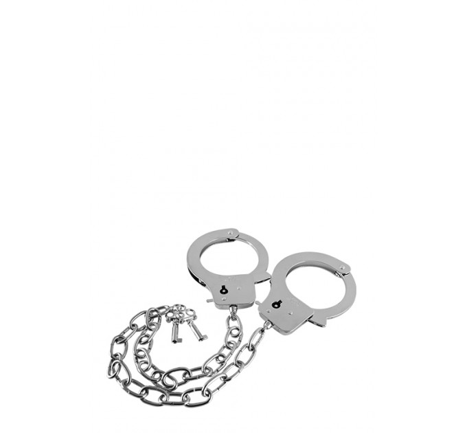 Металлические наручники GP METAL HANDCUFFS LONG CHAIN