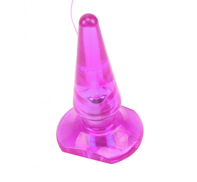 Анальная пробка с вибрацией и пультом Chisa-Nicole's Vibrating Anal Pleaser-Pink