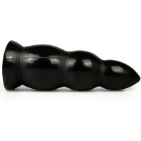 Ділдо для анальної стимуляції All Black AB37 чорний, 23 см