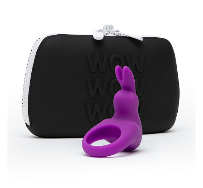 Ерекційне кільце+сумочка для зберігання Happy Rabbit Cock Ring Kit (2 Piece)