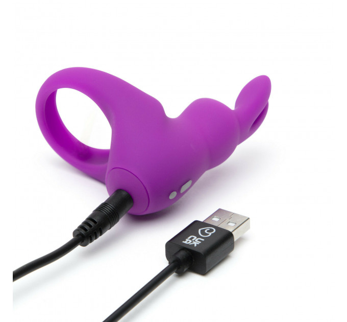 Ерекційне кільце+сумочка для зберігання Happy Rabbit Cock Ring Kit (2 Piece)