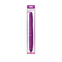 Фаллоимитатор двойной COLOURS DOUBLE PLEASURES PURPLE